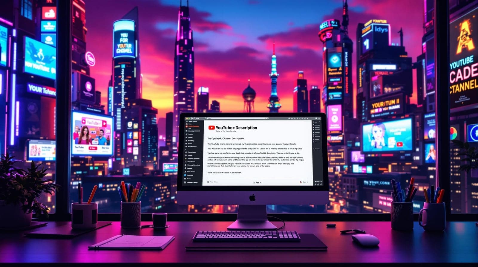 YouTube Channel Description Template: How to Create the Perfect Profile That Grows Your Channel